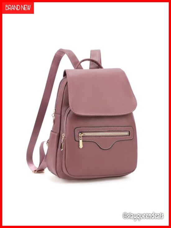 PU Leather Small Backpack Purse Women Travel Shoulder Bag Daypack Water main image 5